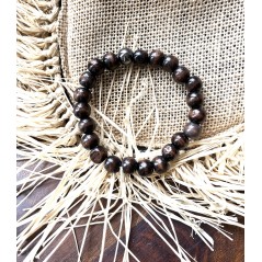 Bracelet homme Konï XL marron