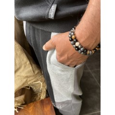 Bracelet homme Konï noir