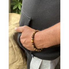 Bracelet homme Konï marron